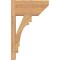 Ekena Millwork Merced Slat Smooth Outlooker, Western Red Cedar, 7 1/2"W x 14"D x 22"H OUT08X14X22MRC06SWR - alternate 2
